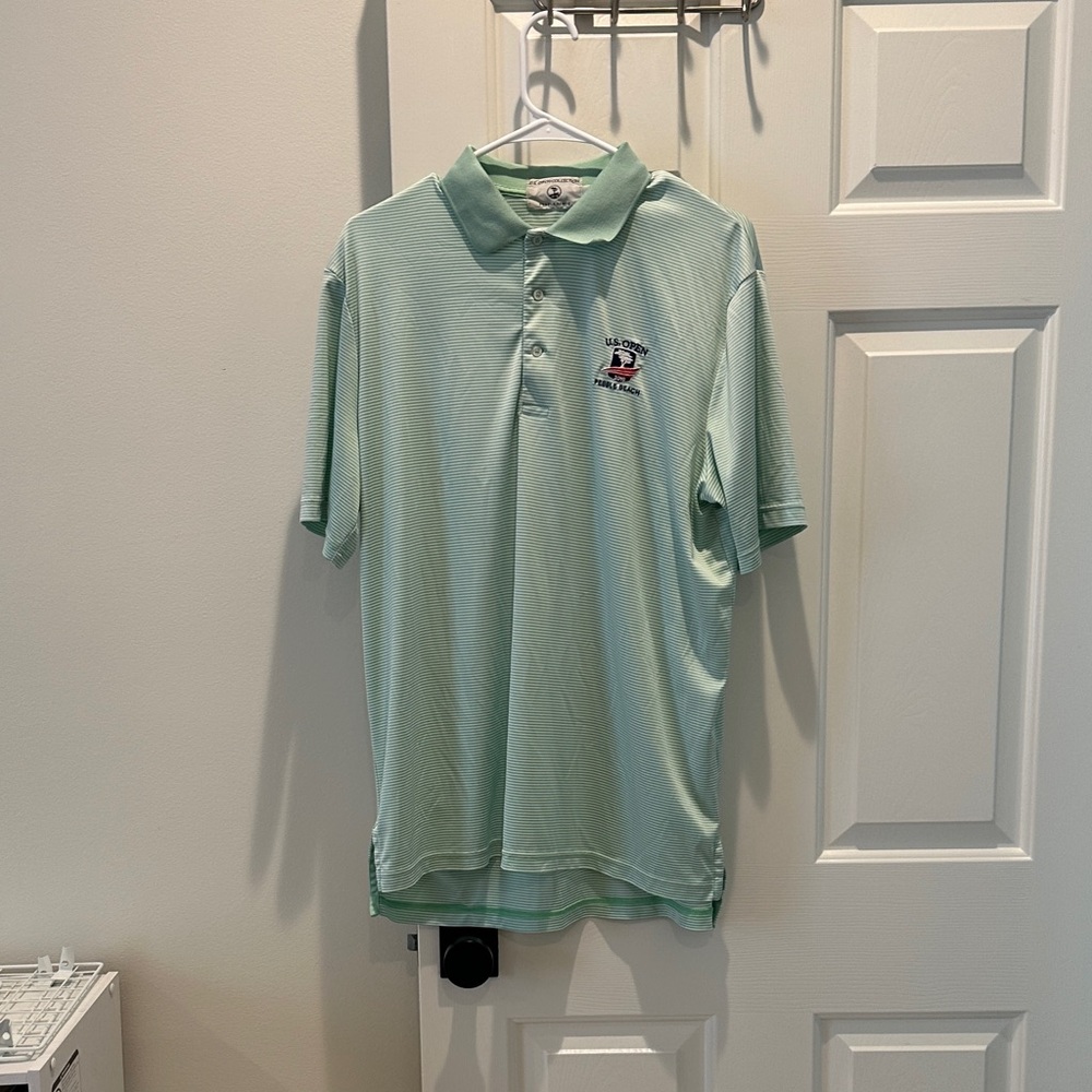 Pebble Beach Light Green Polo Shirt